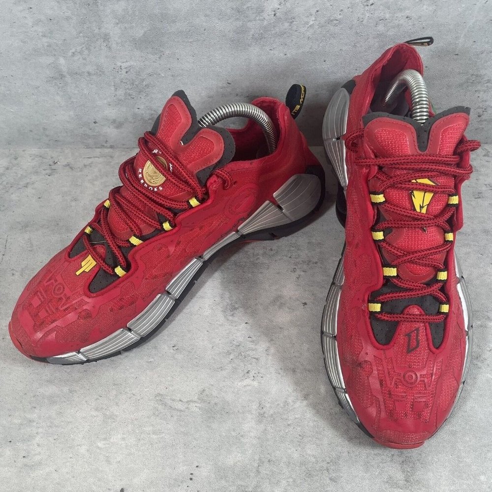 Reebok Power Rangers x Zig Kinetica 2 Dinozord Men's Sz 6.5 Tyrannosaurus